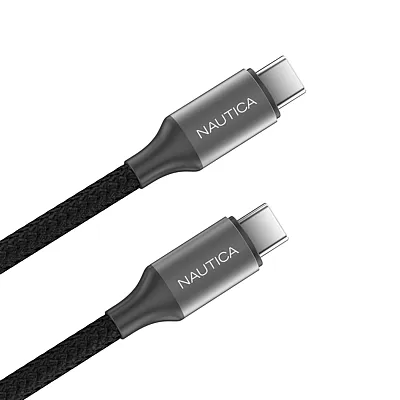 Nautica Ucccb17-03-04 Usb-C To Usb-C Charge And Sync Turan 60-Watt Fast Charge C