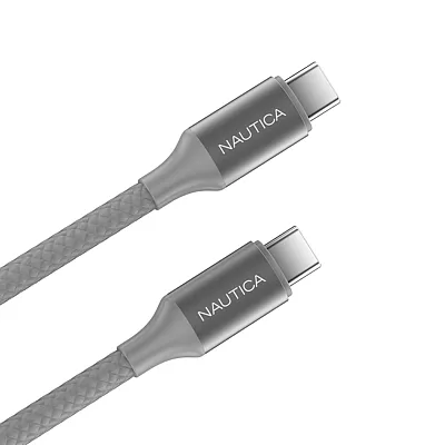 Nautica Ucccb17-08-04 Usb-C To Usb-C Charge And Sync Turan 60-Watt Fast Charge C