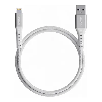 Nautica Ucccb16-02-04 4-Ft. 12-Watt Usb-A To Lightning Cable, Mfi Certified, Urb