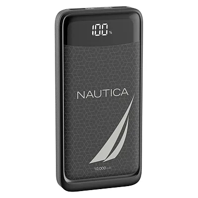 Nautica Uccpb10-03 Turan Pb Dual-Usb Hi-Speed Portable Power Pack With Digital P