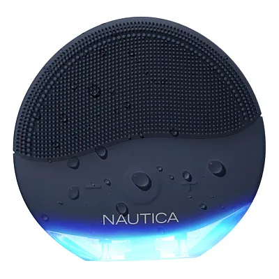 Nautica Uccpc01-01 Compact Waterproof Sonic Dual-Sided Silicone Facial Cleansing