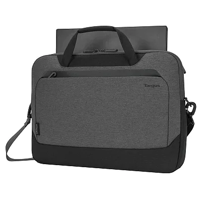 Targus TBT92602GL 15.6In Cypress Briefcase Ecosmart Lt Gry