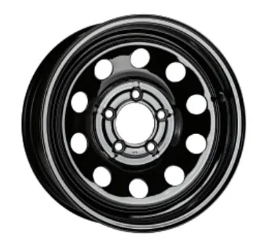TASKMASTER 0865BMP3BX Steel - 16X6 8X6.5 Black Mod Heavy