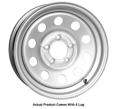 TASKMASTER 5SDX1CHDBX Steel - 16X6 8X6.5 Silver Dual Boxe