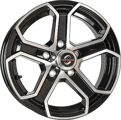 TASKMASTER A550545BMF Aluminum - 15X5 5X4.5 Black Machine