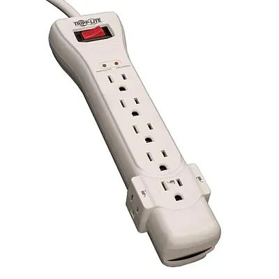 Tripplite SUPER7B 7 Outlet Surge Protector, 7Ft Cord, 2160