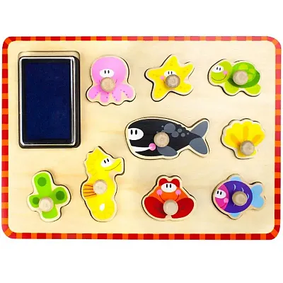 Puzzle Stampers Marine Animals TPUZ-306
