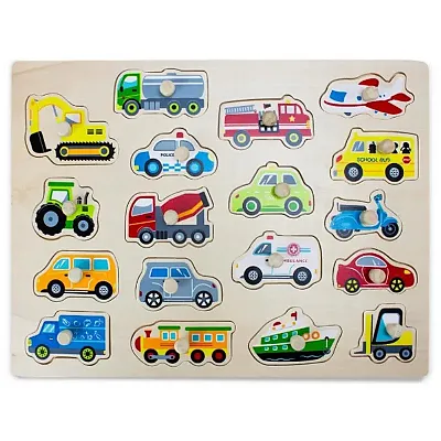 Jumbo People Movers Peg Puzzle TPUZ-307
