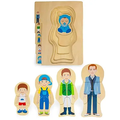 Gregory Grows Up Layered Jigsaw Puzzle TPUZ-401
