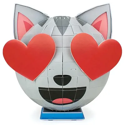 3D Foam Emoji Model, Frisky Felines TPUZ-704