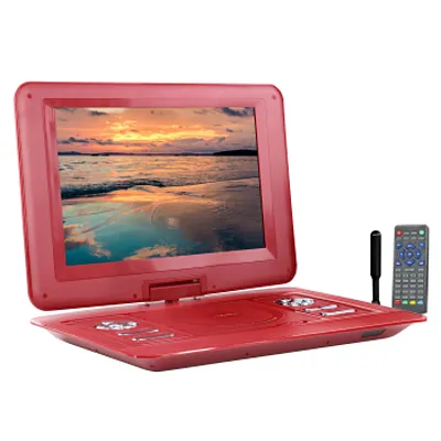 Trexonic 15.4 Inch Portable TV+ DVD Player with Swivel TFT-LCD Screen and USB,SD
