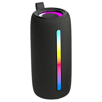 Rca Flex-4 Black 5-Watt Flex-4 Mini Bazooka Portable Bluetooth Flame Party Speak