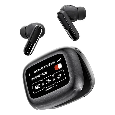 Rca Wave-45Blk Wave-45 Tws Bluetooth In-Ear Earbuds With Mics, On-Ear Controls,