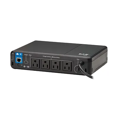 Tripp Lite By Eaton Bc600Rnc 4-Ac Outlet 600-Va/300-Watt Pc/Network/Pos Cloud-Co
