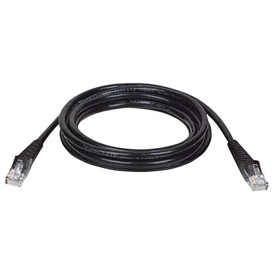 Tripp Lite By Eaton N001-100-Bk Cat-5/5E Snagless Molded Solid Utp Ethernet Cabl