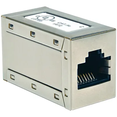 Tripp Lite By Eaton N032-001 Cat-5E F/F Straight-Through Modular Shielded In-Lin