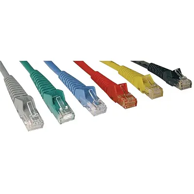 Tripp Lite N201-007-Wh Cat-6 Gigabit Snagless Patch Cable (7 Ft)