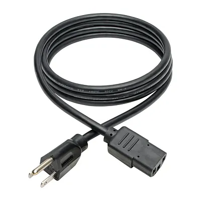 Tripp Lite By Eaton P006-006 18-Awg 10-Amp Universal Computer Power Cord (6 Ft.)