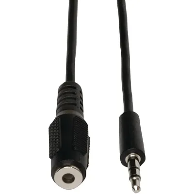 Tripp Lite By Eaton P311-006 3.5-Mm Male/Female Stereo Audio Extension Cable For
