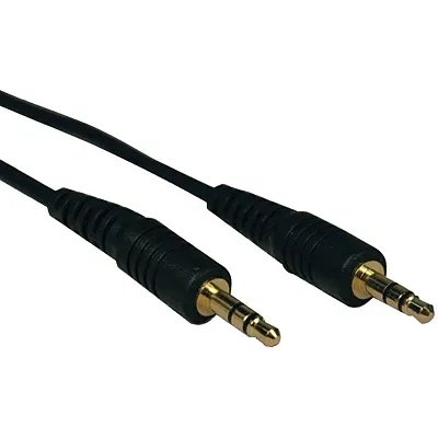 Tripp Lite By Eaton P312-025 3.5-Mm Male/Male Stereo Cable For Microphones, Spea
