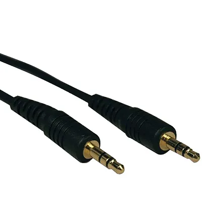 Tripp Lite By Eaton P312-050 3.5-Mm Male/Male Stereo Cable For Microphones, Spea