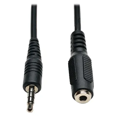 Tripp Lite By Eaton P318-006-Mf 3.5-Mm Male/Female 4-Position Trrs Stereo Headse