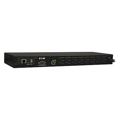 Tripp Lite By Eaton Pdumnh20 Single-Phase 120V Monitored Pdu, 1.9 Kw, 8 Outlets,