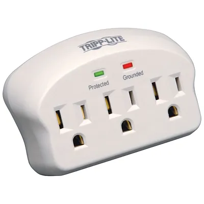 Tripp Lite By Eaton Sk3-0 3-Ac Outlet 660-Joules Protect It! Surge Protector Wal