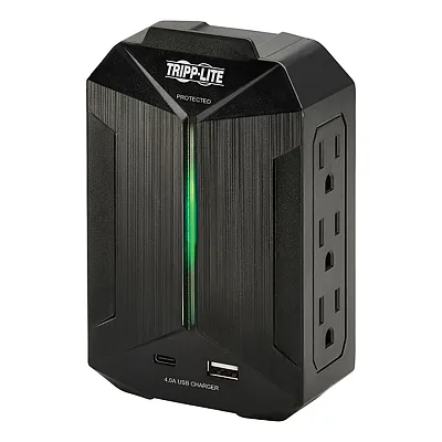 Tripp Lite By Eaton Sk62Usbc 6-Ac Outlet And 2-Usb Port 490-Joules Protect It! S