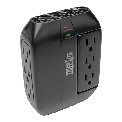 Tripp Lite By Eaton Swivel6 3-Ac Swiveling Outlet And 3-Ac Fixed Outlet 1,200-Jo