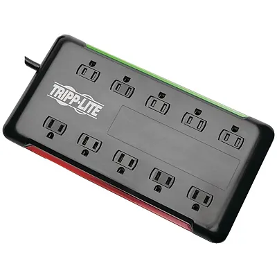 Tripp Lite By Eaton Tlp1006B 10-Ac Outlet 2,880-Joules Protect It! Surge Protect