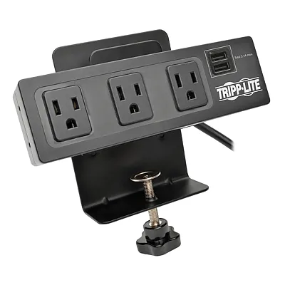Tripp Lite By Eaton Tlp310Usbc 3-Ac Outlet And 2-Usb Port 510-Joules Protect It!
