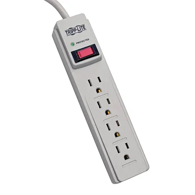 Tripp Lite By Eaton Tlp404 4-Ac Outlet 450-Joules Protect It! Home Computer Surg