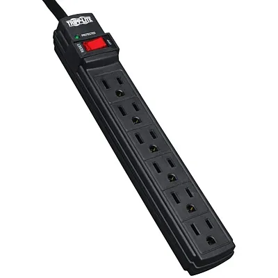 Tripp Lite By Eaton Tlp6B 6-Ac Outlet 360-Joules Protect It! Surge Protector Pow