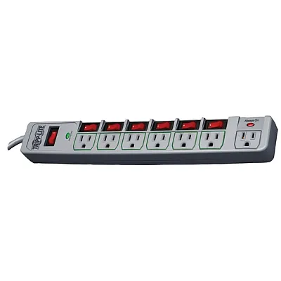 Tripp Lite By Eaton Tlp76Msg 7-Ac Outlet 1,080-Joules Eco-Surge Energy-Saving Su