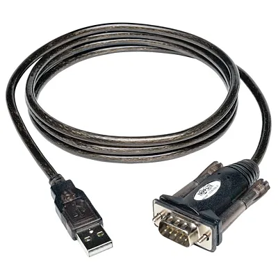 Tripp Lite By Eaton U209-000-R Usb A-Male To Rs-232 Db9-Male Serial Adapter Cabl