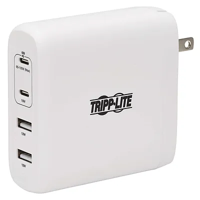 Tripp Lite By Eaton U280-W04-100C2G 4-Port 100-Watt Pd Compact Usb Wall Charger,