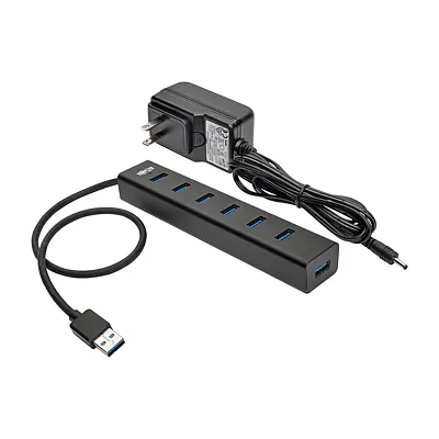 Tripp Lite By Eaton U360-007-Al Portable Usb 3.0 Superspeed 5-Gbps Mini Hub, 7 P
