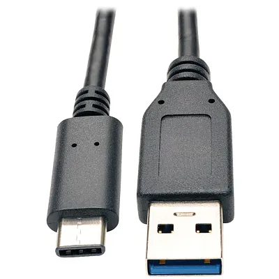 Tripp Lite By Eaton U428-003 Usb-C Male To Usb-A Male 3.1 Gen 1 Cable, Thunderbo