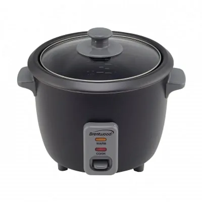 Brentwood 4 Cup Rice Cooker in Black