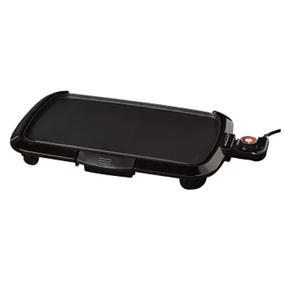 Brentwood 16 x 10 Inch Non-Stick Electric Griddle with Drip Tray