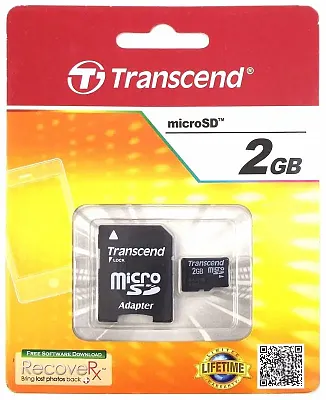 Twinpoint Ts2Gusd Transcend 2 Gb Micro Sd Flash Memory Card