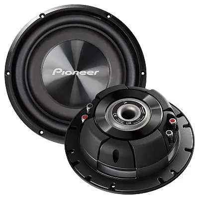 Pioneer 8&quot; 700 Watt Max Power 2Ohm Dvc Shallow Mount Woofer
