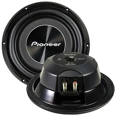 Pioneer 10&quot; Shallow Mount Woofer 4 Ohm 1200W Max