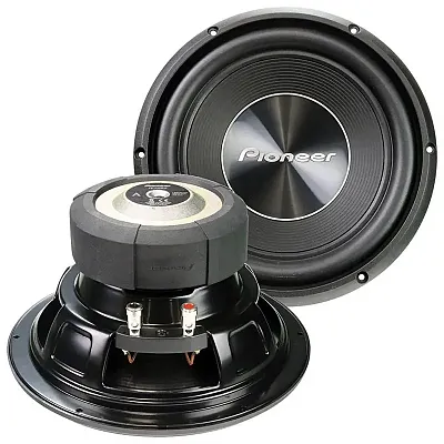 Pioneer 10&quot; Dual 4Ohm Subwoofer - 1300 Watts Max - 4 Ohm Dvc