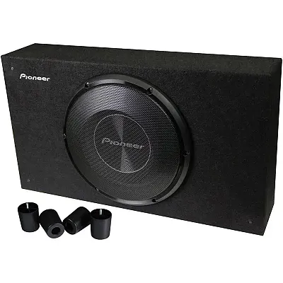 Pioneer 12&quot; Shallow Mount Pre-Loaded Enclosure 1500W Max