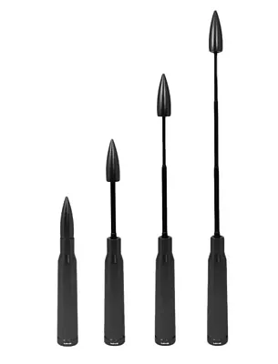 TRUE SPIKE SA034BK Vms Telescopic 50 Cal Bullet Antenn