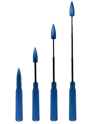 TRUE SPIKE SA034BL Vms Telescopic 50 Cal Bullet Antenn