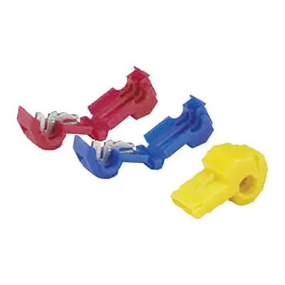 T Tap Connector Xscorpion 22/18Ga. 50Pcs; Red