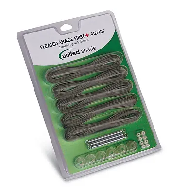 UNITED SHADE 650020 Gray Cord Diy Restring Kit